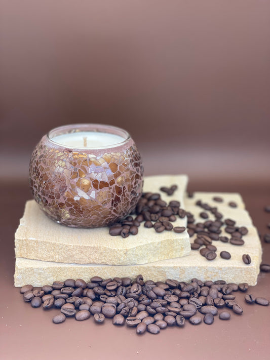 Fresh Coffee - Soy & Coconut candle (45 hours burn time - cotton wick)