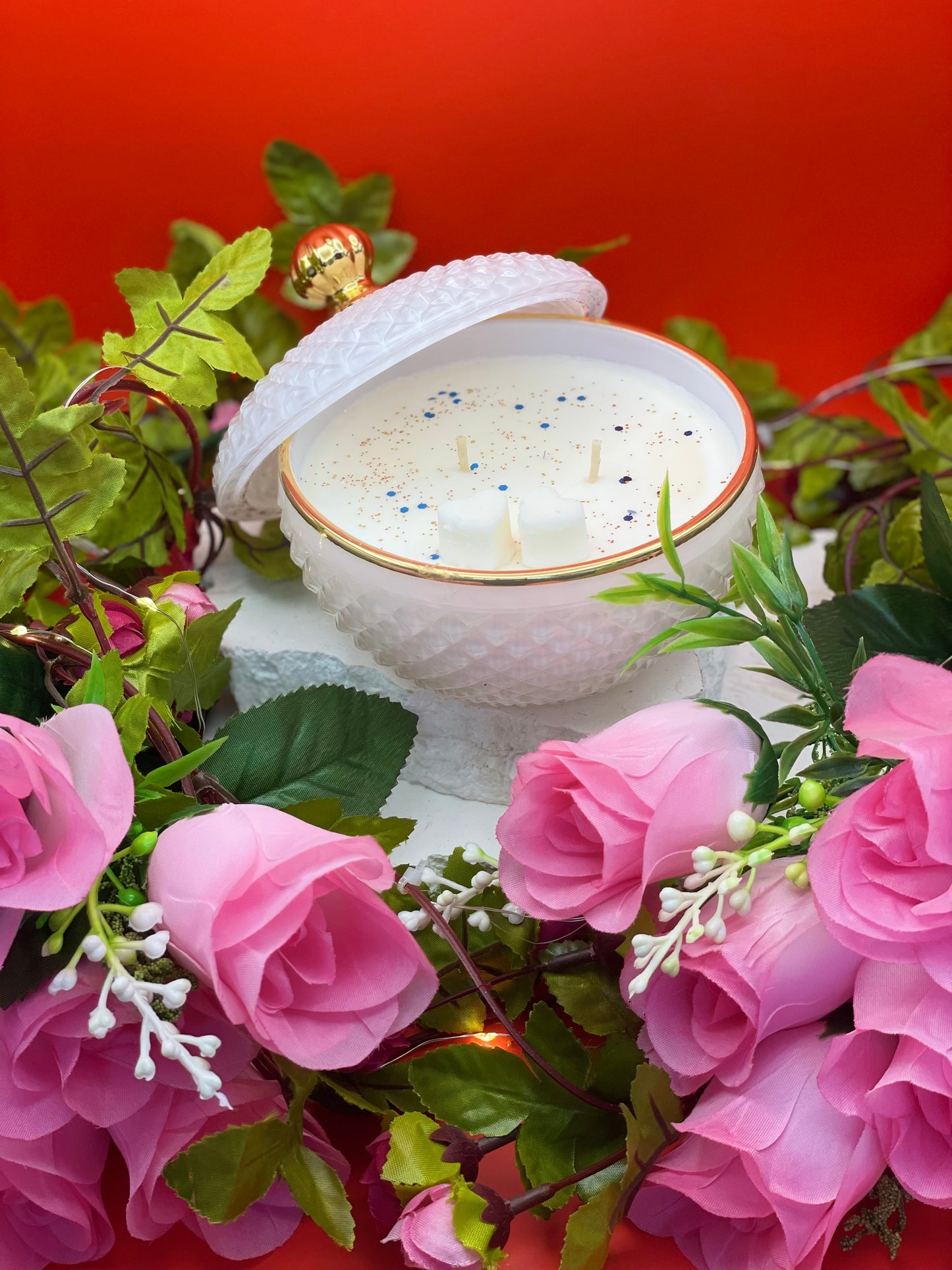 Amalfi Coast - Soy & Coconut Candle (45 hours burn time - cotton wick)